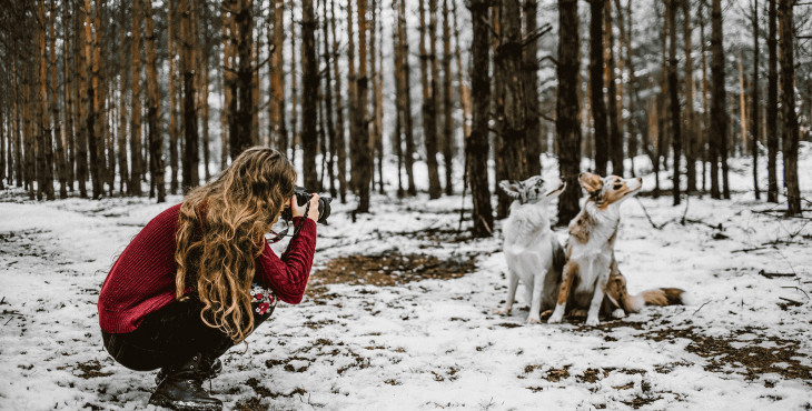 Ve Shandor a jej láska ku psom prekvitla k profesionálnemu fotografovaniu